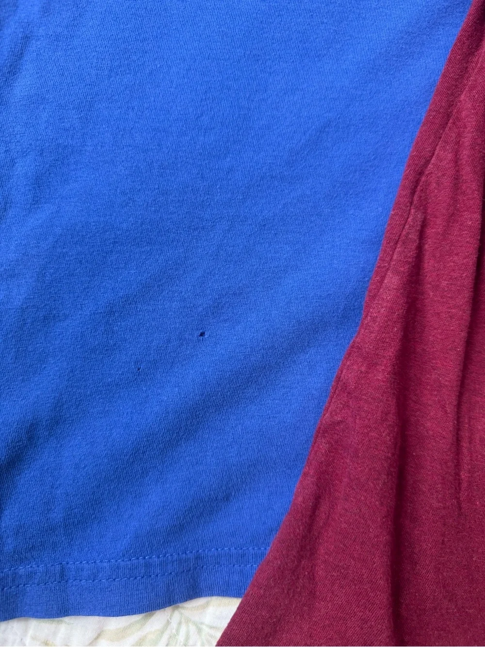 Set of two Polo by Ralph Lauren Boys' Blue Racing Graphic Tee and red shirt